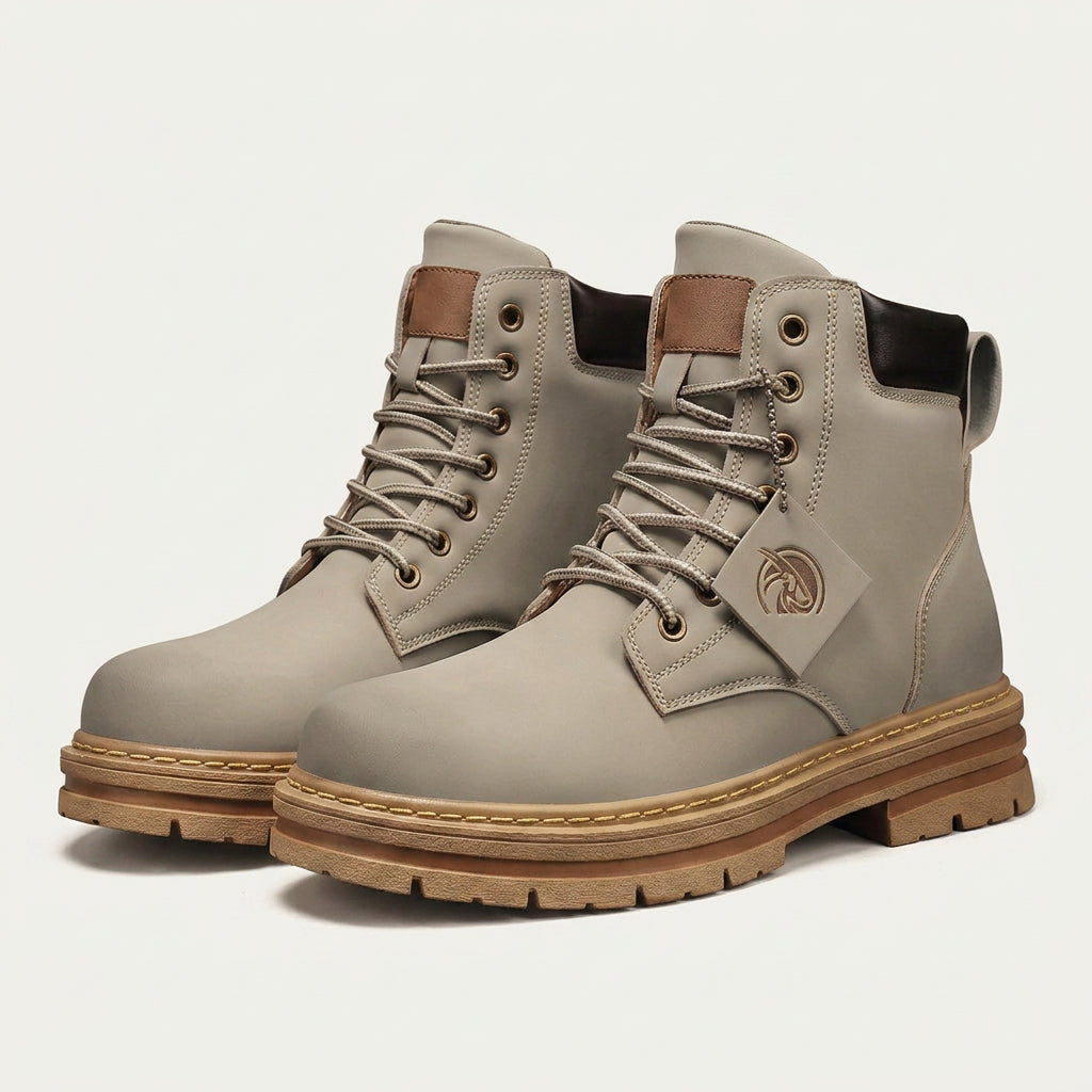 Bottines Montantes à Lacets Homme