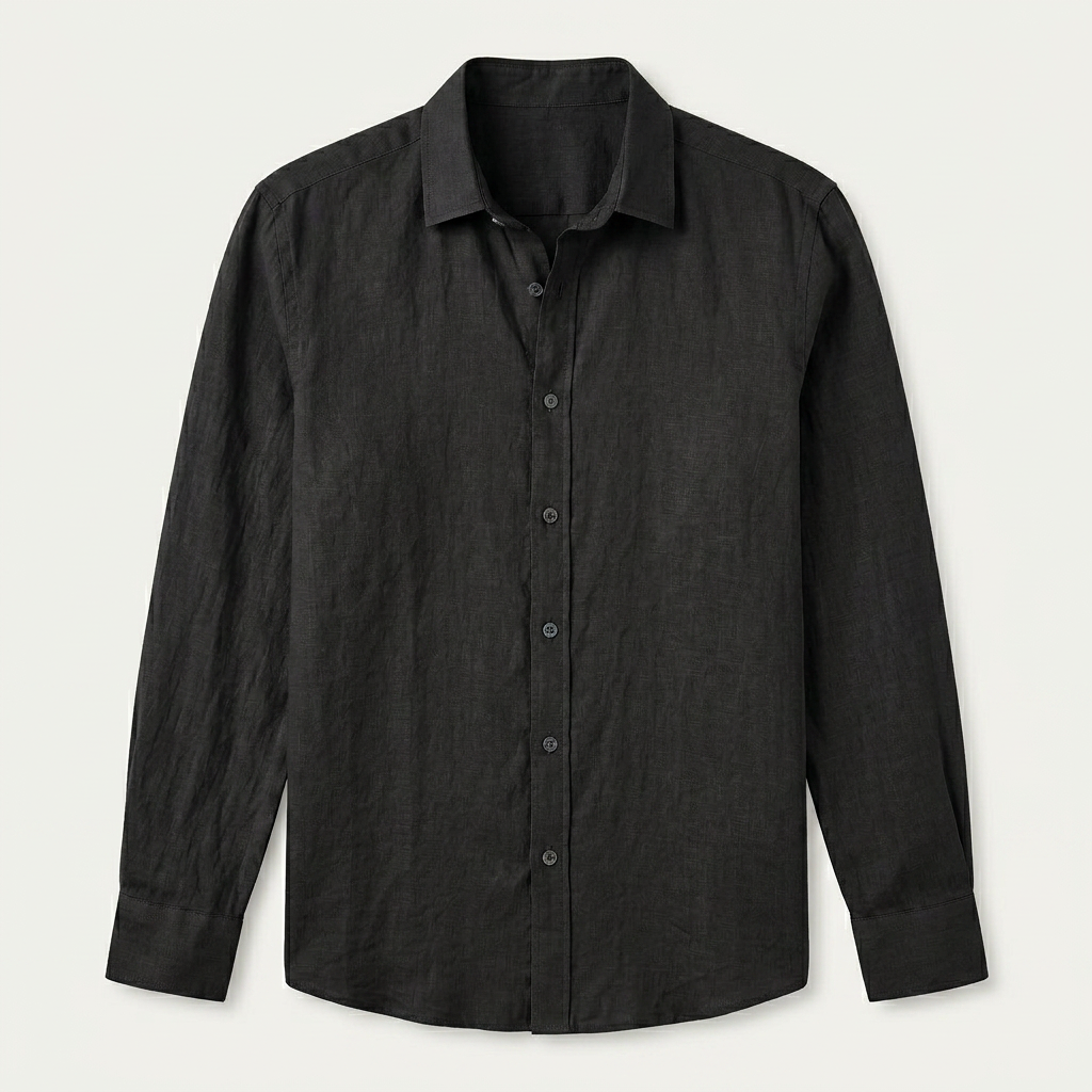 Chemise Homme Col Classique Texture Tissée