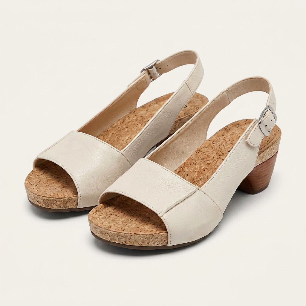 Sandales Femme Talon Plateforme Bride Arrière