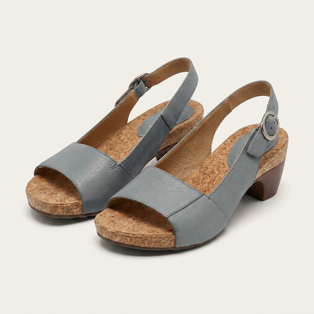 Sandales Femme Talon Plateforme Bride Arrière