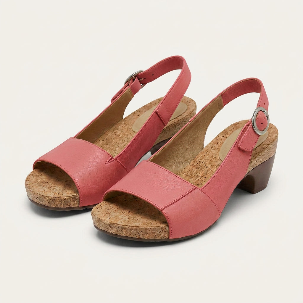 Sandales Femme Talon Plateforme Bride Arrière