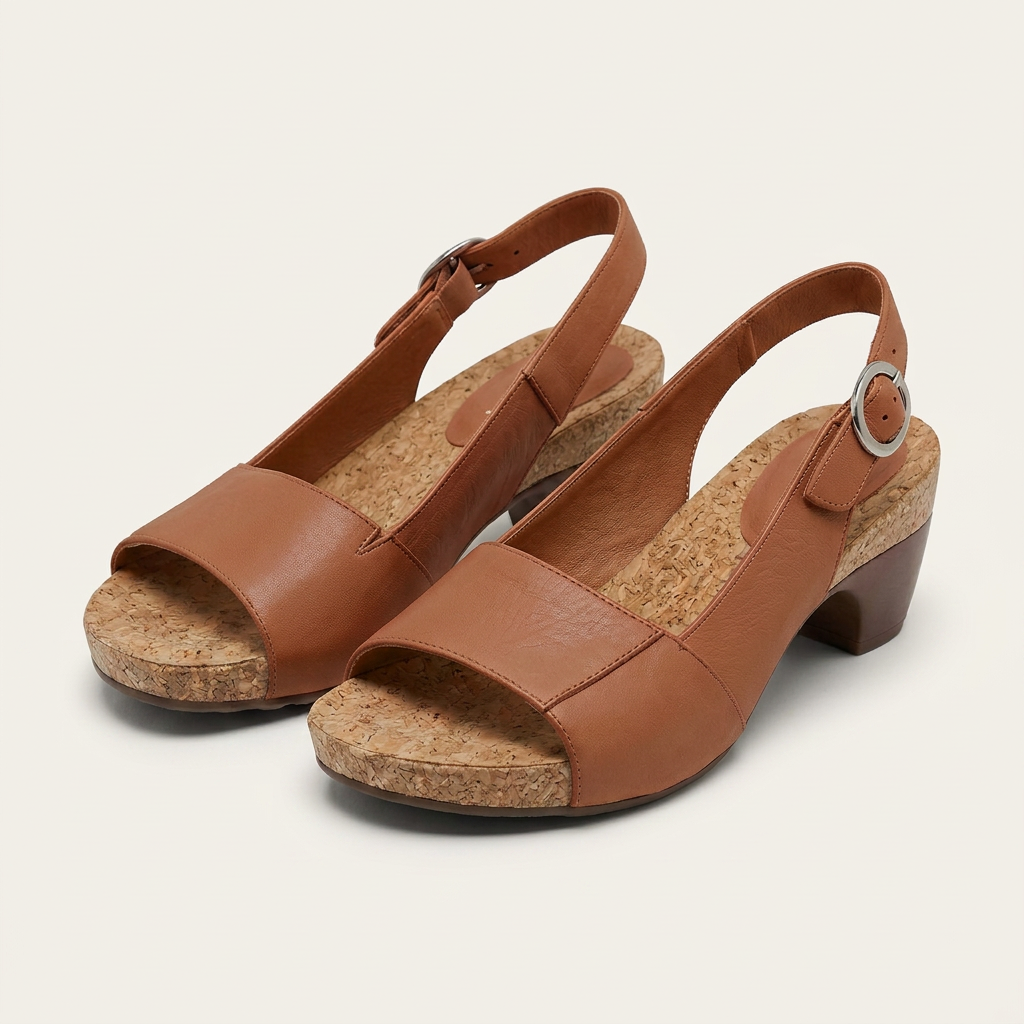 Sandales Femme Talon Plateforme Bride Arrière