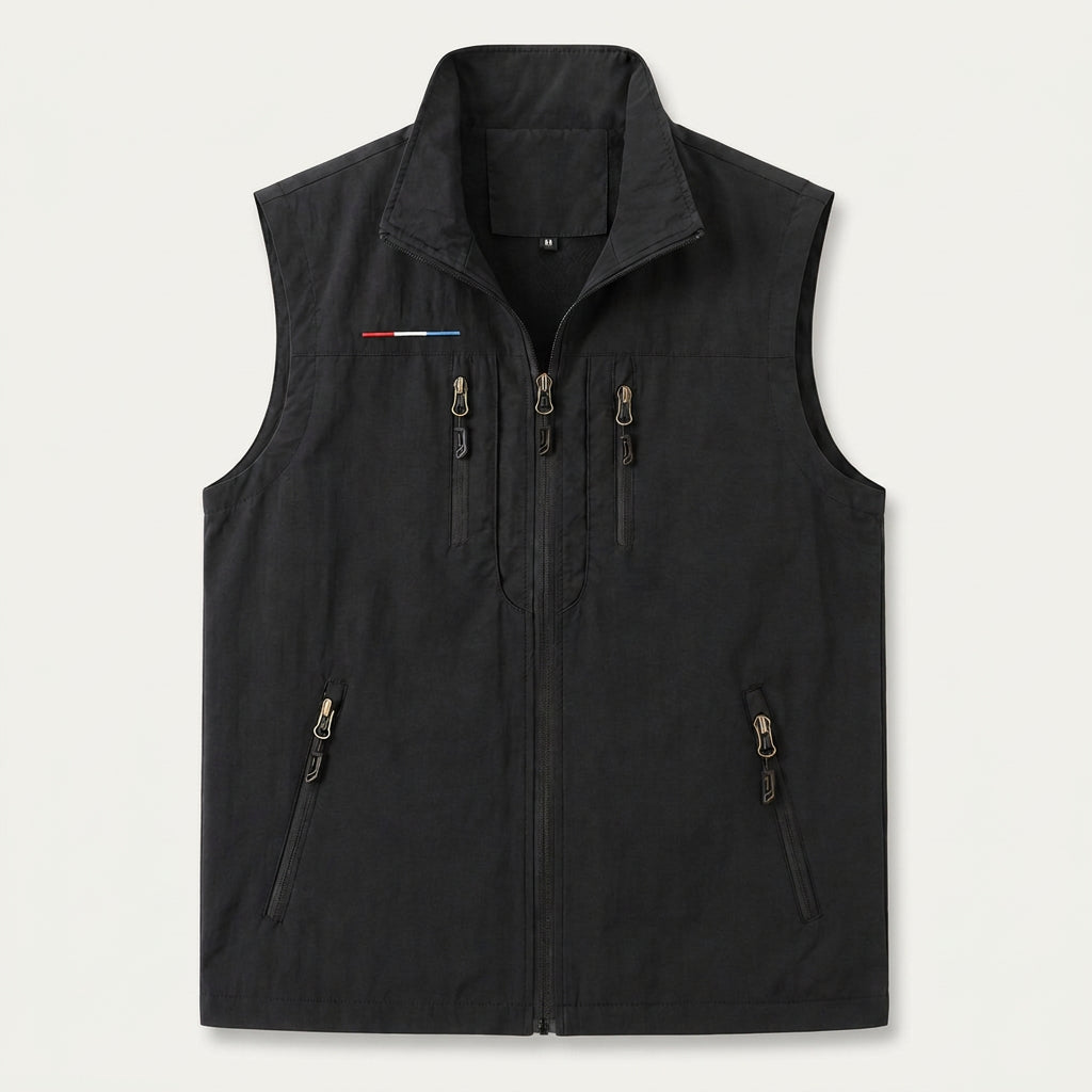Gilet Sans Manches Homme Léger Zippé