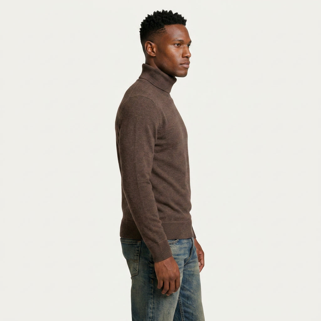 Pull Col Roulé Homme