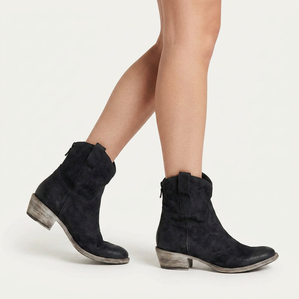 Bottines Western Femme à Bout Pointu
