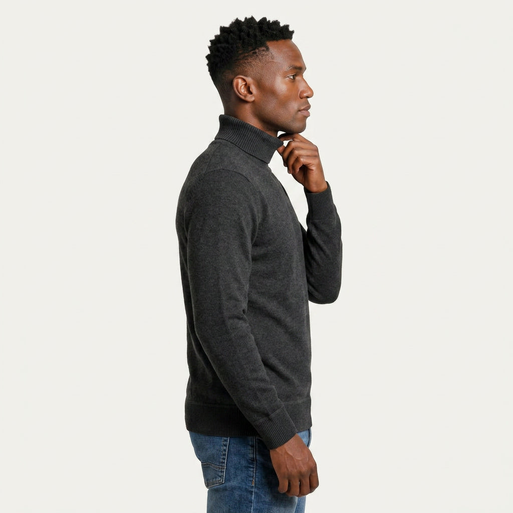 Pull Col Roulé Homme