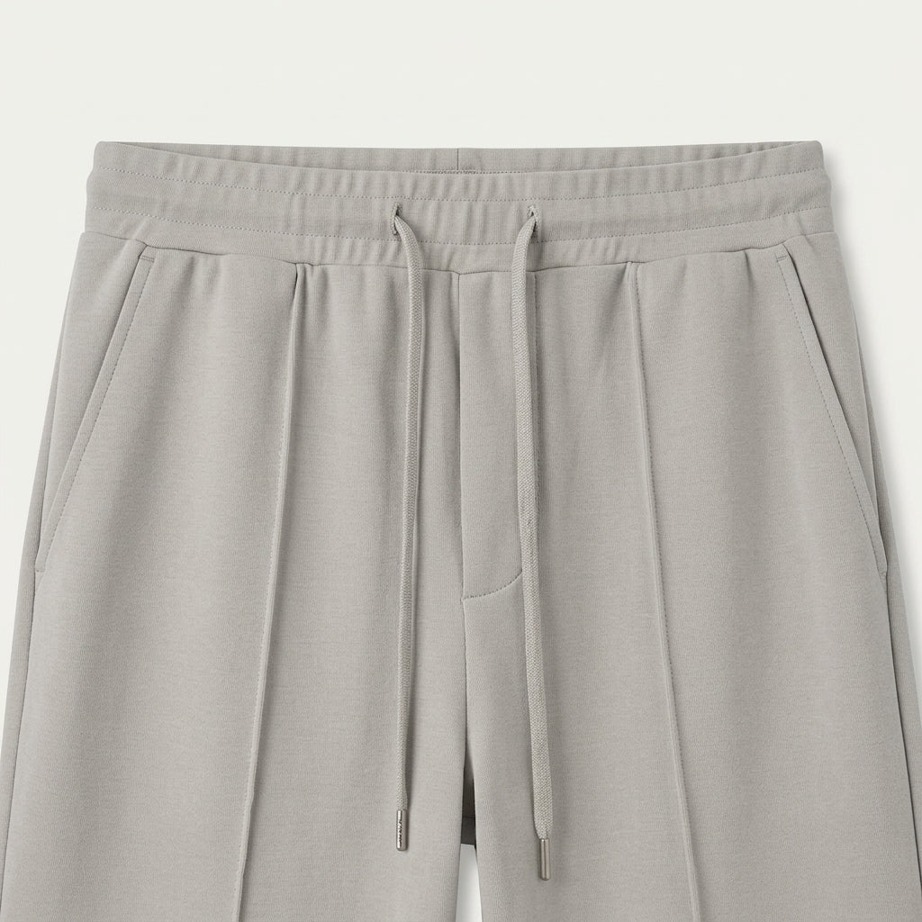 Ensemble Homme Polo Col Zippé Short Cordon Ajustable