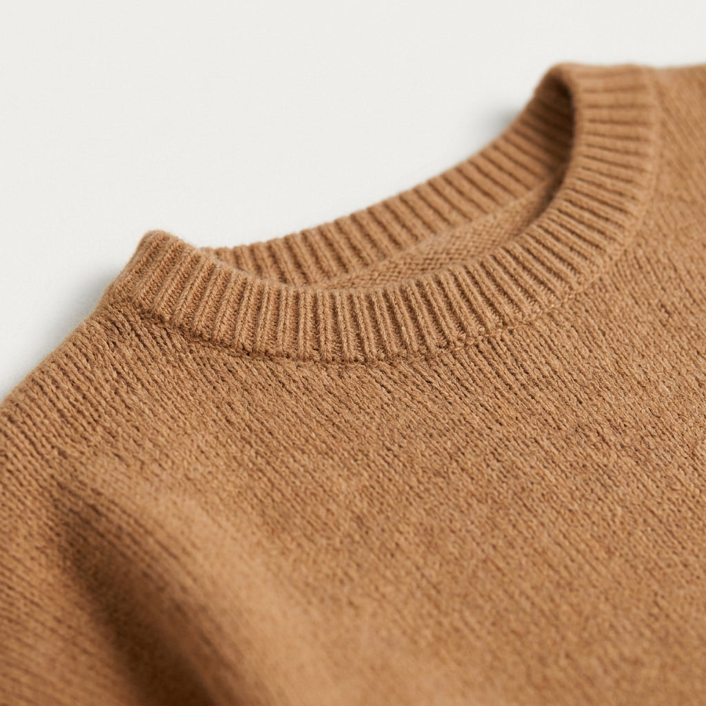 Pull Oversize Femme à Col Rond