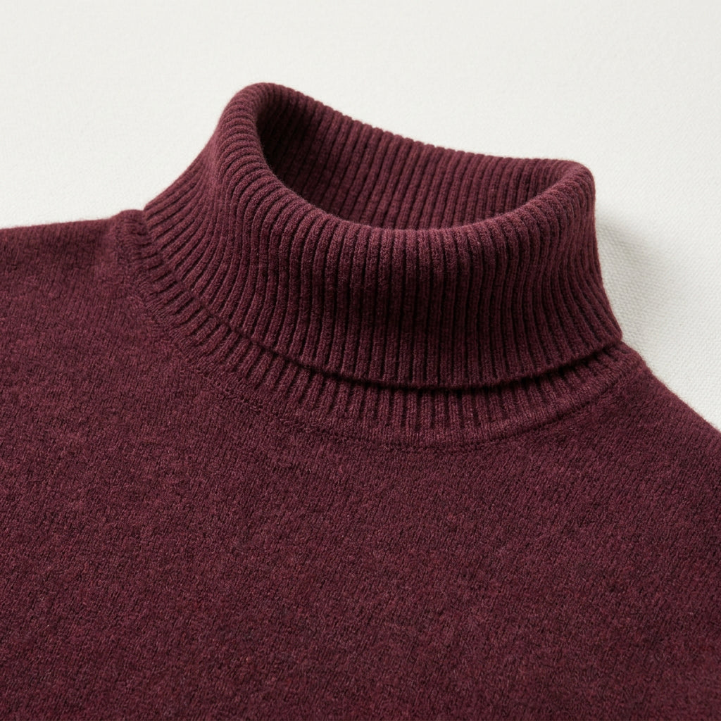 Pull Col Roulé Homme