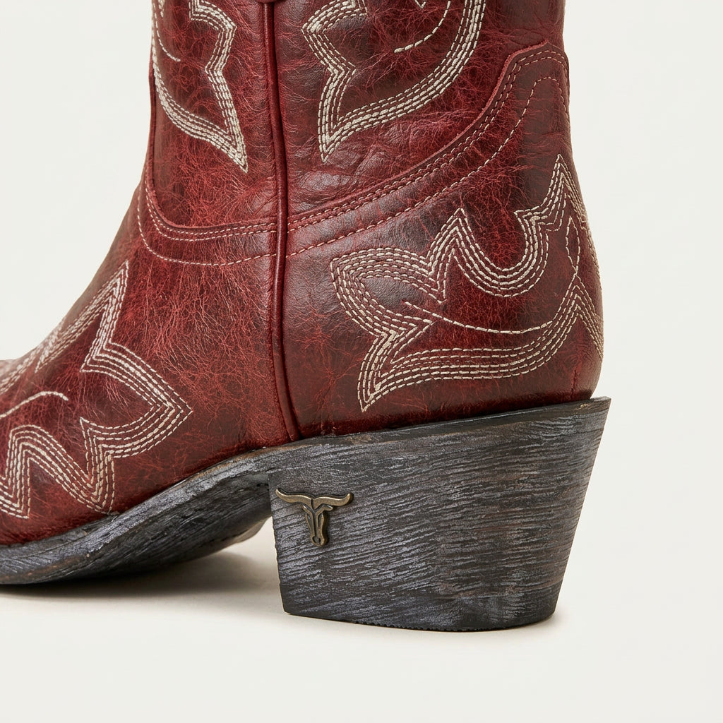 Bottines Western Femme à Bout Pointu