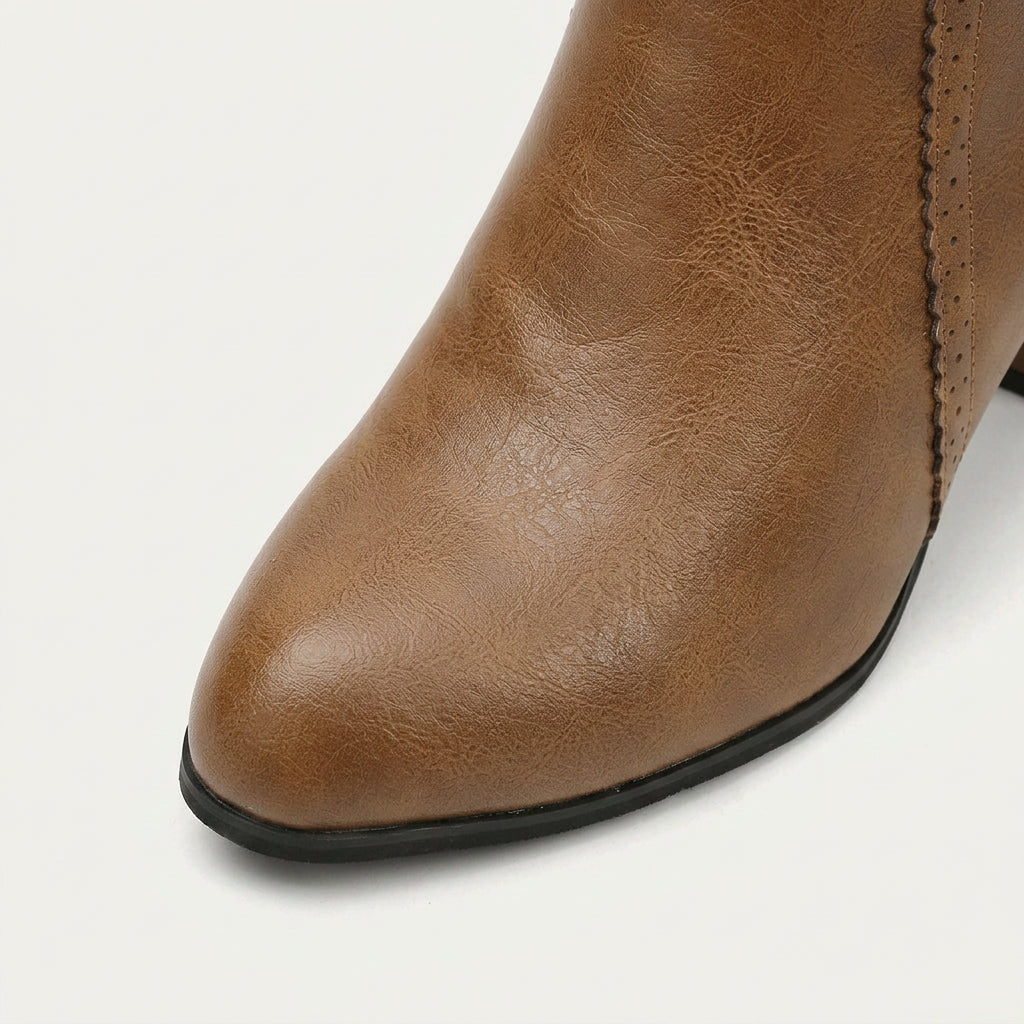 Bottines Femme à Talon Carré