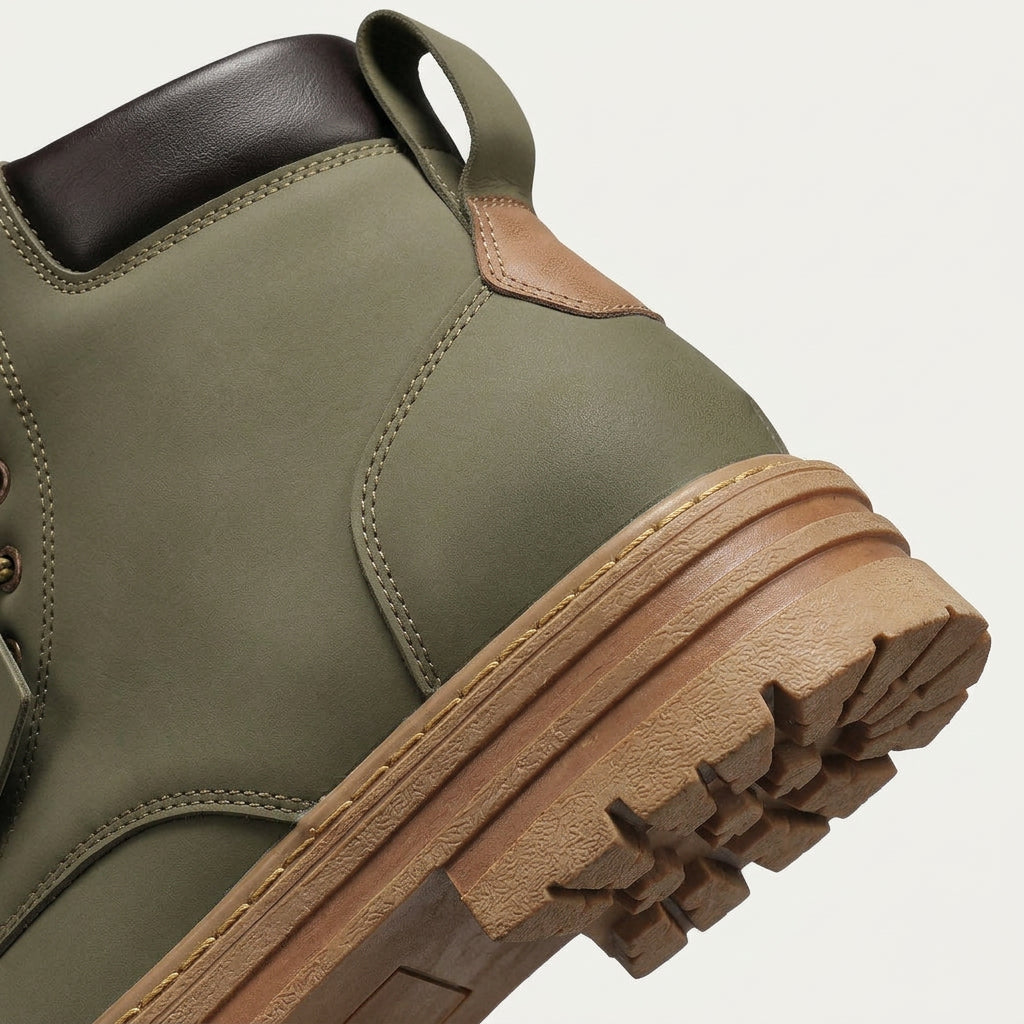 Bottines Montantes à Lacets Homme