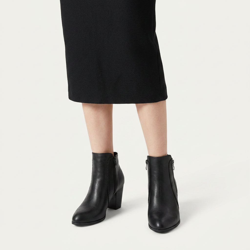 Bottines Femme à Talon Carré