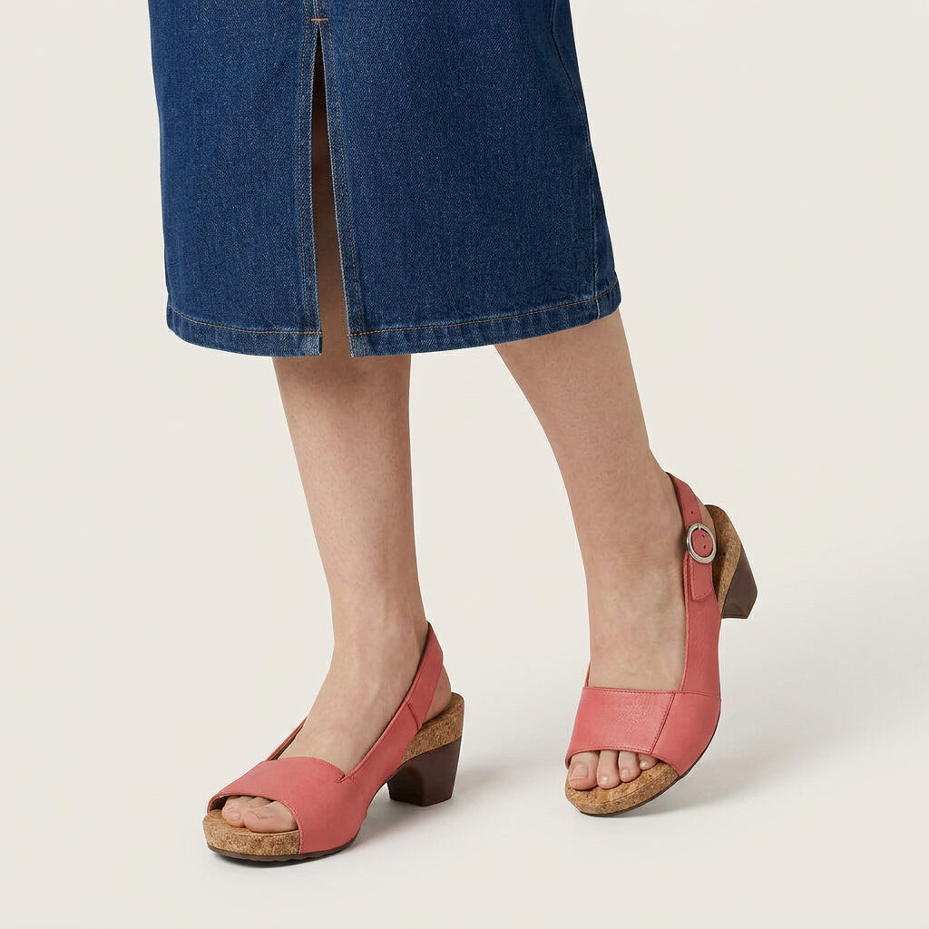 Sandales Femme Talon Plateforme Bride Arrière