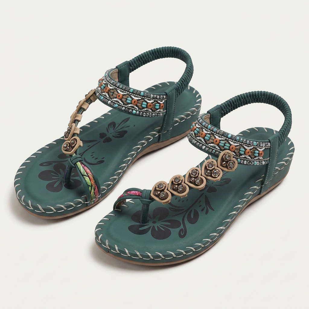 Sandales Femme Entredoigt Bride T Perlée