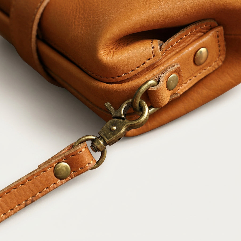 Sac Bandoulière Femme Vintage Rigide Réglable