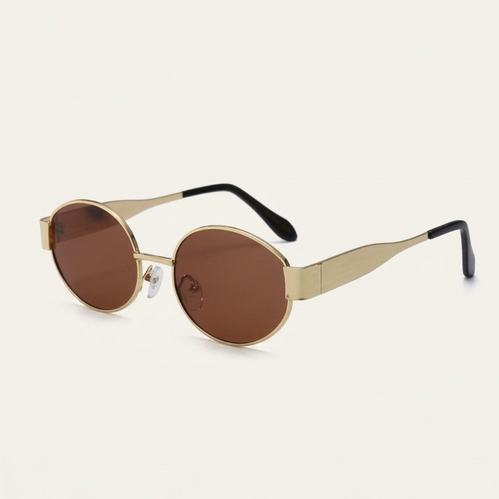 Lunettes De Soleil Rondes Femme Verres Teintés