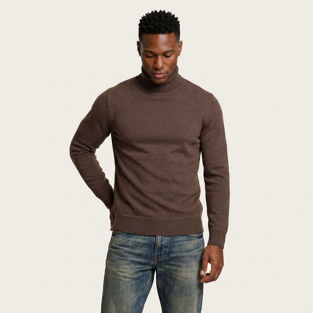 Pull Col Roulé Homme