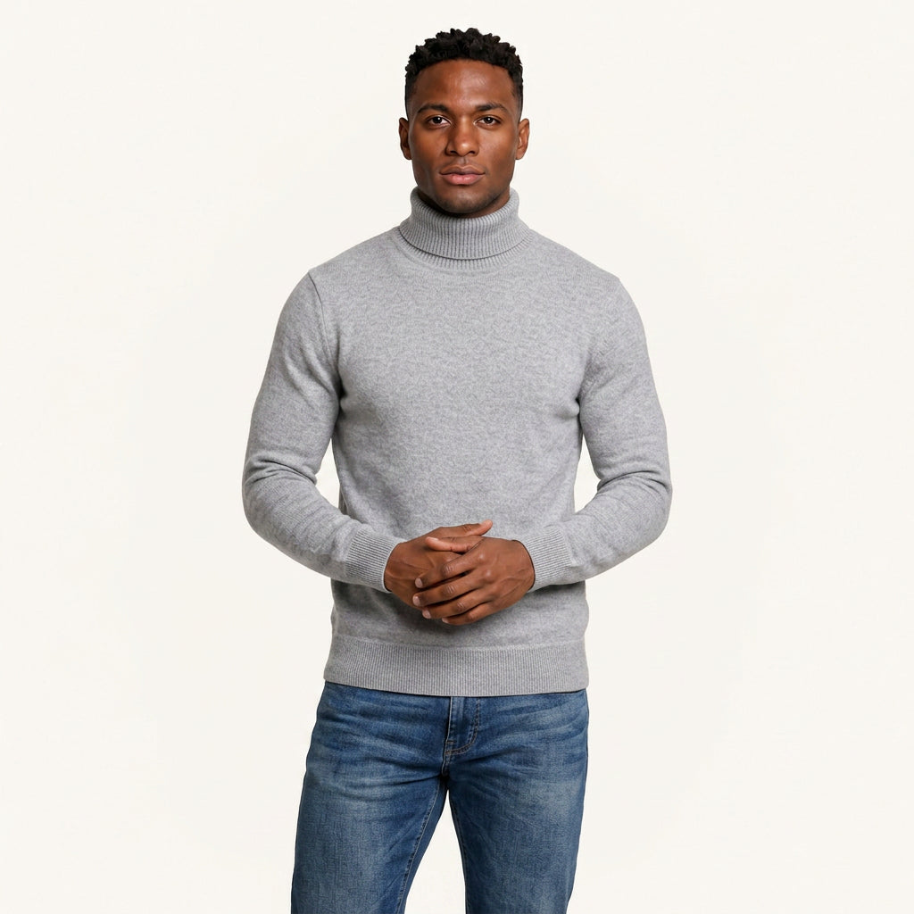 Pull Col Roulé Homme