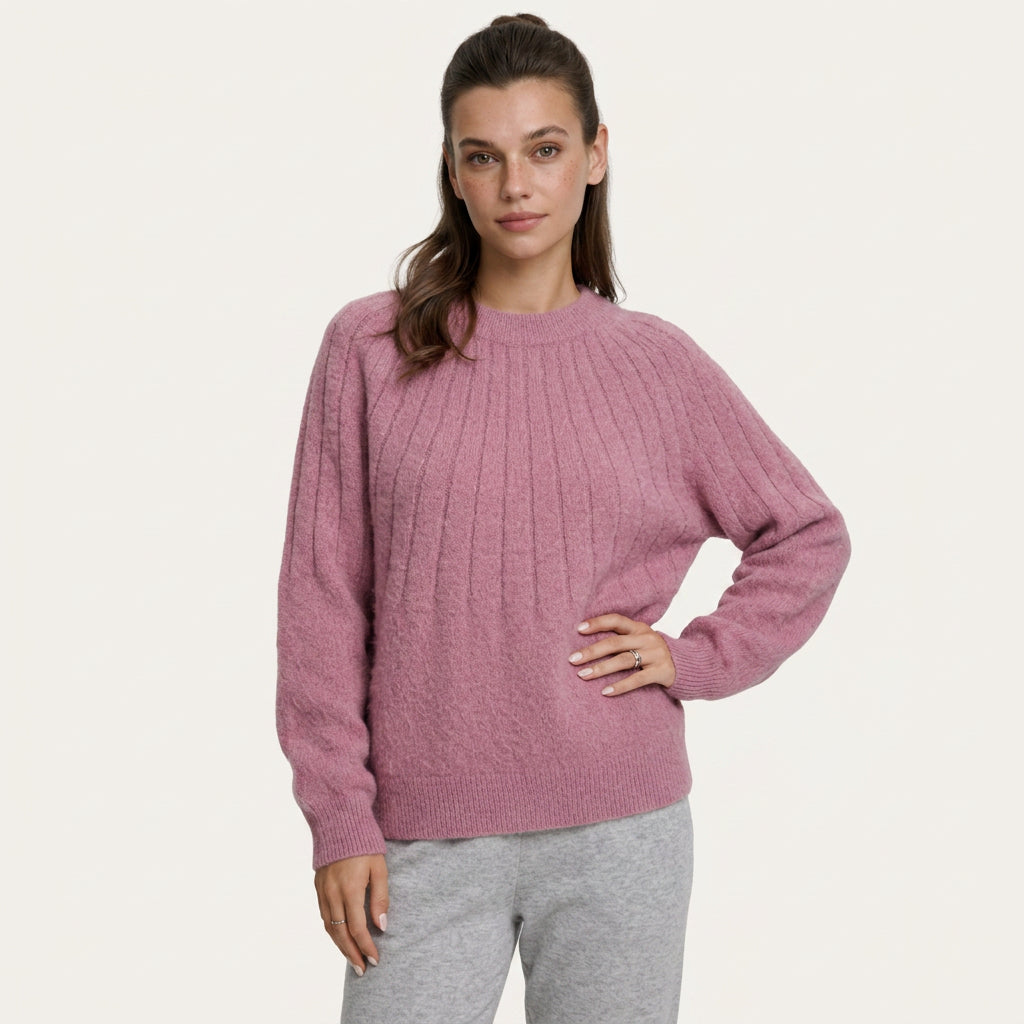 Pull Cachemire Femme Col Rond