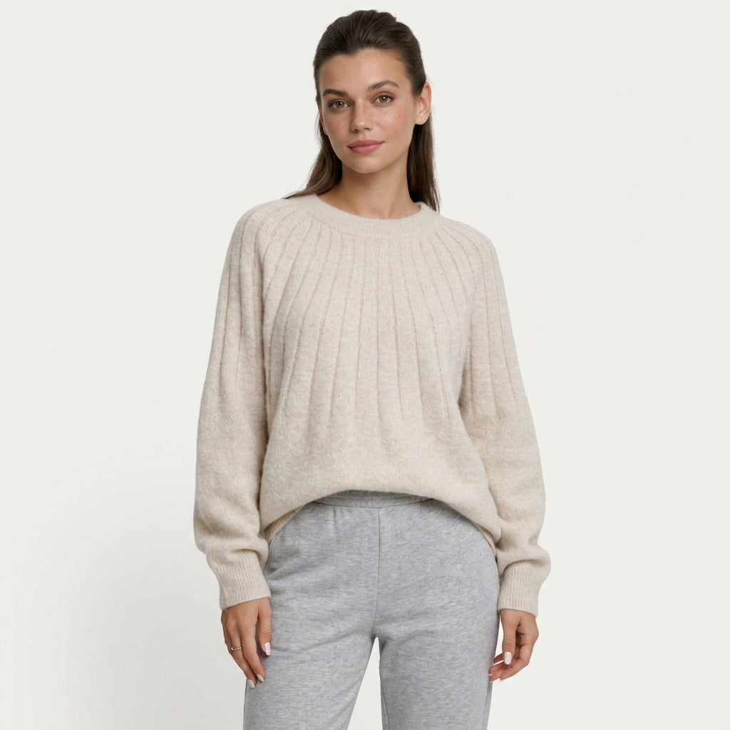Pull Cachemire Femme Col Rond